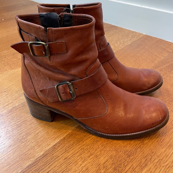 Paul Green Leather Booties - Picture 5 of 8